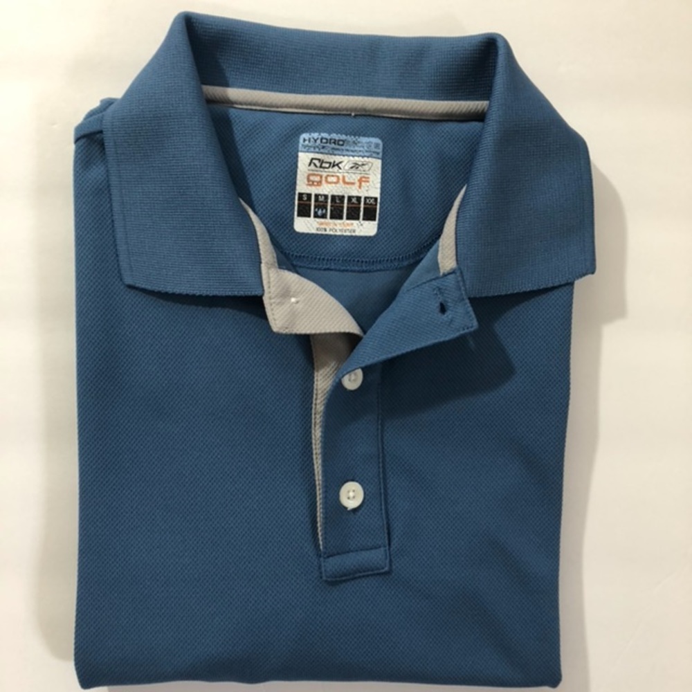 Reebok Hydro Move | Short Sleeve Golf Polo | M